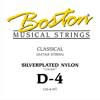 CN-4-NT Boston Concert Series D-4 string for classic guitar, silverplated wound nylon, normal tension