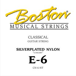   CN-6-NT Boston Concert Series E-6 string for classic guitar, silverplated wound nylon, normal tension