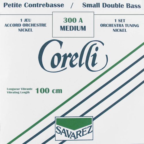 CO-300-A Corelli Nickel Orchestre double bass string set 1/2, 100 cm., consists of CO-301-A, CO-302-A, CO-303-A and CO-304-A