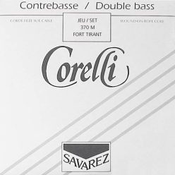   CO-370-M Corelli Tungstène Orchestre double bass string set 4/4-3/4, medium, consists of CO-371-M, CO-372-M, CO-373-M and CO-374-M