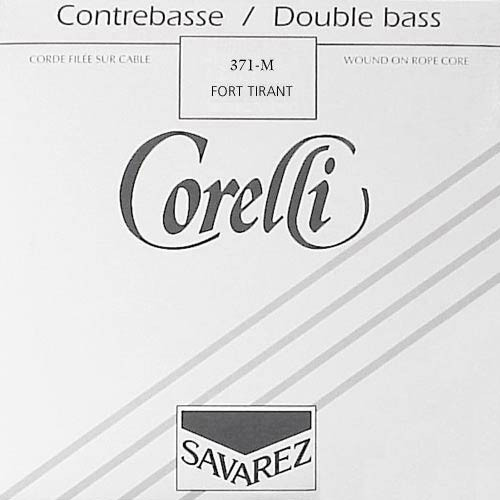 CO-371-M Corelli Tungstène Orchestre double bass string G-1 4/4-3/4,medium, steel, nickel