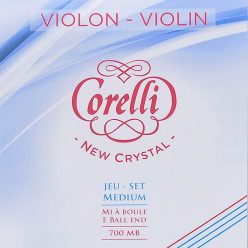   CO-700-MB Corelli Crystal violin string set 4/4, medium, consists of CO-721-M, CO-702-M, CO-703-M and CO-704-M