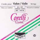 CO-700-ML Corelli Crystal violin string set 4/4, medium light, consists of CO-701-ML, CO-702-ML, CO-703-ML and CO-704-ML