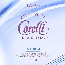   CO-731-M Corelli Crystal viola string A-1, 33/37 cm., medium, stabilon, aluminum