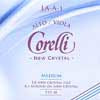 CO-731-M Corelli Crystal viola string A-1, 33/37 cm., medium, stabilon, aluminum