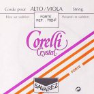 CO-732-F Corelli Crystal viola string D-2, 33/37 cm., heavy, stabilon, aluminum