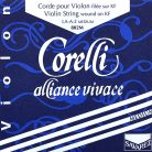 CO-802-M Corelli Alliance Vivace violin string A-2 4/4, medium, alliance KF, aluminum