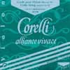 CO-802-ML Corelli Alliance Vivace violin string A-2 4/4,medium light, alliance KF, aluminum