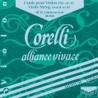 CO-803-ML Corelli Alliance Vivace violin string D-3 4/4,medium light, alliance KF, aluminum-silver