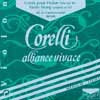 CO-803-ML Corelli Alliance Vivace violin string D-3 4/4,medium light, alliance KF, aluminum-silver