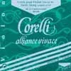 CO-803-ML Corelli Alliance Vivace violin string D-3 4/4,medium light, alliance KF, aluminum-silver