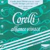 CO-821-ML Corelli Alliance Vivace violin string E-1 4/4,medium light, steel, ball