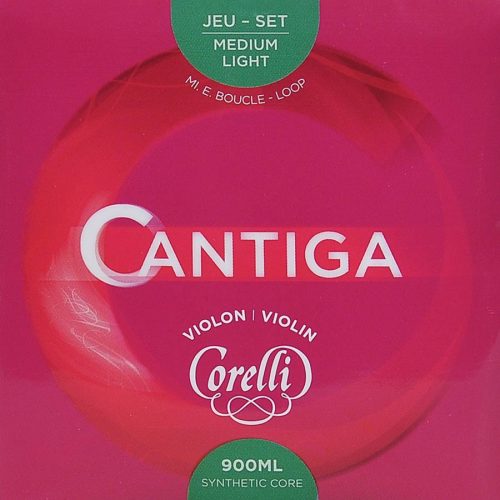 CO-900-ML Corelli Cantiga violin string set 4/4, light, consists of CO-901-ML, CO-902-ML, CO-903-ML, CO-904-ML