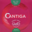 CO-900-MLB Corelli Cantiga violin string set 4/4, light, consists of CO-901-MLB, CO-902-ML, CO-903-ML, CO-904-ML