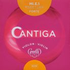 CO-901-F Corelli Cantiga violin string E-1 4/4, heavy, steel, loop end