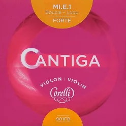  CO-901-FB Corelli Cantiga violin string E-1 4/4, heavy, steel, ball end