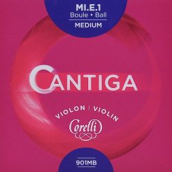   CO-901-MB Corelli Cantiga violin string E-1 4/4, medium, steel, ball end