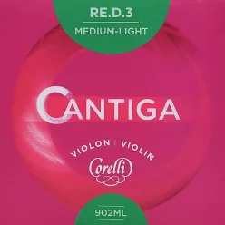   CO-902-ML Corelli Cantiga violin string A-2 4/4, light, cantiga material, aluminum