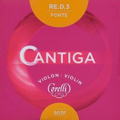   CO-903-F Corelli Cantiga violin string D-3 4/4, heavy, cantiga material, aluminum-silver alloy