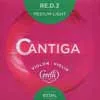 CO-903-ML Corelli Cantiga violin string D-3 4/4, light, cantiga material, aluminum-silver alloy