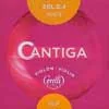 CO-904-F Corelli Cantiga violin string G-4 4/4, heavy, cantiga material, silver