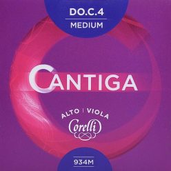   CO-934-M Corelli Cantiga viola string C-4, medium, cantiga material, tungsten