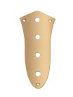 CP-JB-AG Boston  control plate, Jocker bass, 9,5mm holes for inch pots, gold