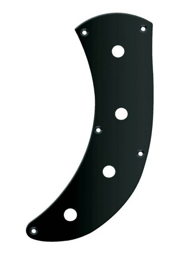 CP-PB-B Boston  control plate, Puncher bass, 8,5mm holes for metric pots, black