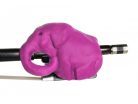 CP-PR Things 4 Strings  instant bow holder "CelloPhant", raspberry purple