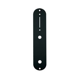   CP-TE-AB Boston  control plate, 32x160mm, Teaser, 9,5mm holes for inch pots, black gloss