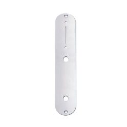   CP-TE-AC Boston  control plate, 32x160mm, Teaser, 9,5mm holes for inch pots, chrome