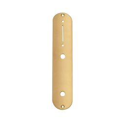   CP-TE-AG Boston  control plate, 32x160mm, Teaser, 9,5mm holes for inch pots, gold