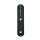 CP-TE-B Boston  control plate, 32x160mm, Teaser, 8,5mm holes for metric pots, black gloss