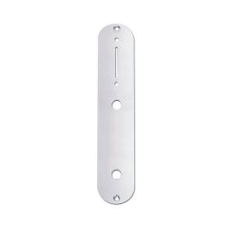   CP-TE-C Boston  control plate, 32x160mm, Teaser, 8,5mm holes for metric pots, chrome