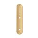 CP-TE-G Boston  control plate, 32x160mm, Teaser, 8,5mm holes for metric pots, gold