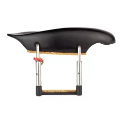   CR-221E Teller  violin chinrest 'Vermeer'-model, ebony, made in Germany