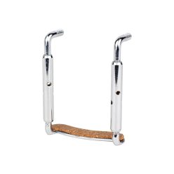 CRA-35 ELS  chinrest clamp for viola, 35 mm., chrome