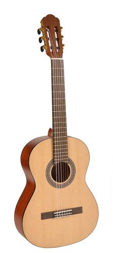 CS-234 Salvador  classic guitar, spruce top, sapele b&s, Savarez strings, satin finish, 3/4 junior model, 580 mm