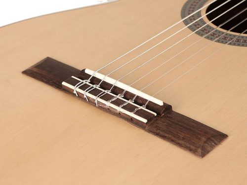 CS-244-CE Salvador  classic guitar, spruce top, sapele b&s, Savarez strings, satin finish, with cutaway and EQ