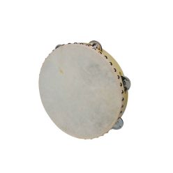   CSN-0906 Hayman  tambourine, rawhide skin, wood, 9", 6 zils