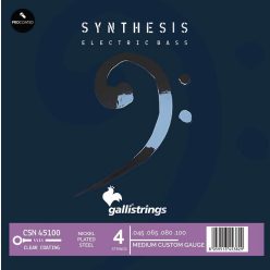   CSN-45100 Galli Synthesis string set electric bass, coated nickel plated steel winding, medium custom, 045-065-080-100