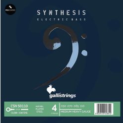   CSN-50110 Galli Synthesis string set electric bass, coated nickel plated steel winding, medium heavy, 050-070-085-110