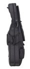 CT-1044 Boston  deluxe cello bag 4/4, black 1680D nylon, 25mm polyethylene foam padding with luxe velour interior