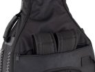 CT-1044 Boston  deluxe cello bag 4/4, black 1680D nylon, 25mm polyethylene foam padding with luxe velour interior