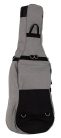 CT-112-GR Boston  cello bag 1/2 light grey, 19 mm. padded, 2 straps, various pockets