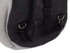 CT-112-GR Boston  cello bag 1/2 light grey, 19 mm. padded, 2 straps, various pockets