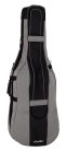 CT-114-GR Boston  cello bag 1/4, light grey, 19 mm. padded, 2 straps, various pockets