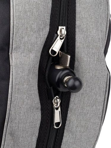 CT-118-GR Boston  cello bag 1/8, light grey, 19 mm. padded, 2 straps, various pockets