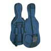 CT-212 Boston  cello bag 1/2, dark blue-grey, 23mm padded, 2 straps, various pockets