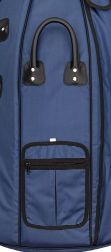 CT-334 Boston  cello bag 3/4, blue, 23mm padded, resistant nylon cover, 2 straps, various pockets